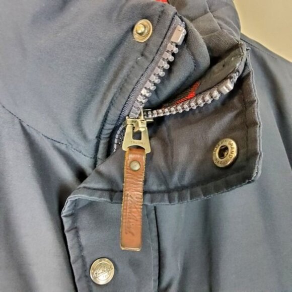 Woolrich Langhorne Men's Puffer Jacket Size Medium Deep Navy 550 Fill 16106 - Picture 11 of 14